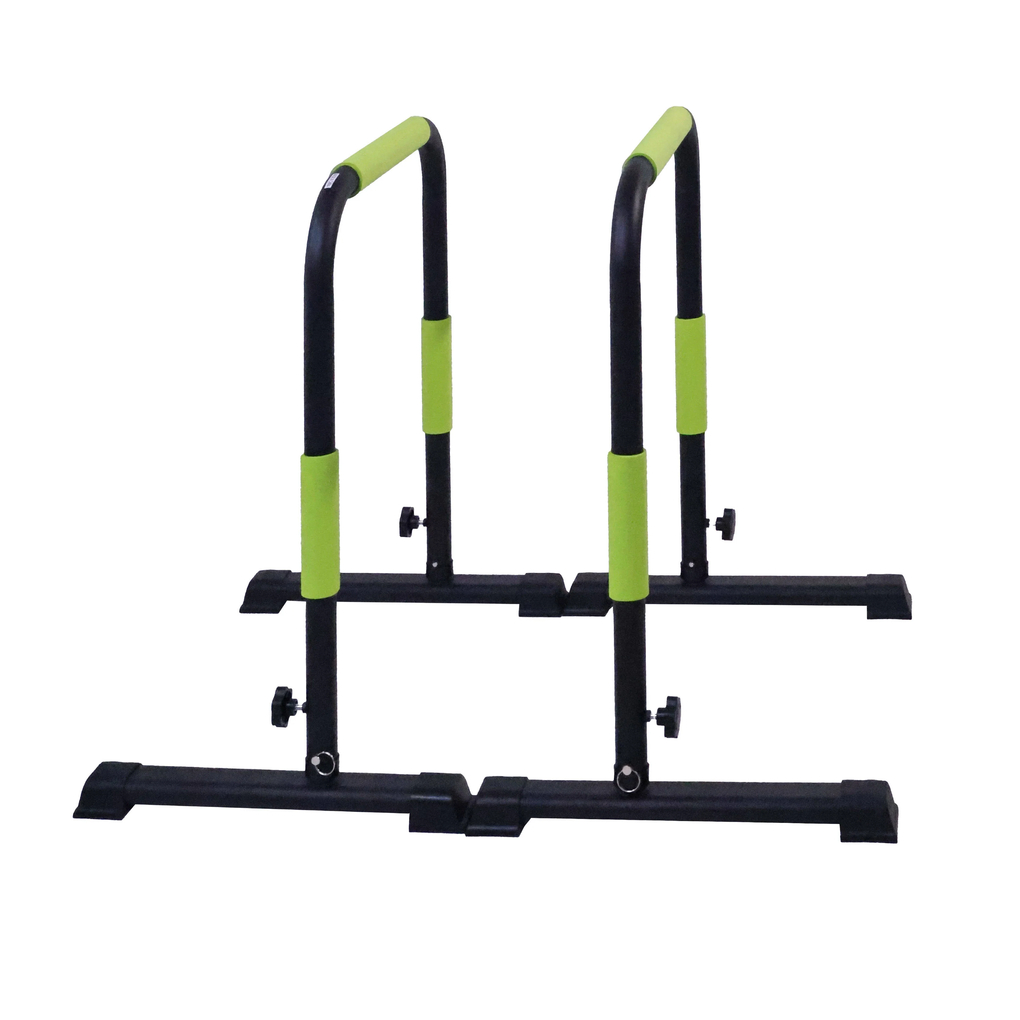 Adjustable portable dip bars